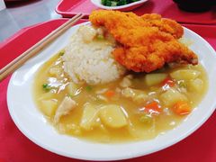 咖喱饭-复旦大学本部-食堂