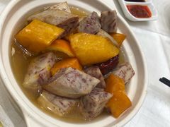 香橙紅薯芋頭煲-万禧明珠大酒楼(海丰店)