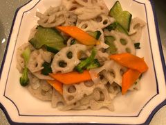 清炒藕片-珍宝蟹舫·巴城味道(巴城总店)