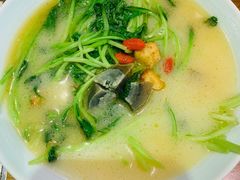 上汤鸡毛菜-局气烤鸭·北京菜(前门店)