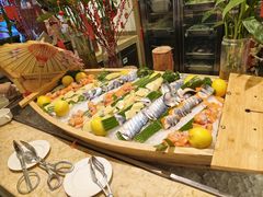-大中华希尔顿酒店-念自助餐·海南美食·三文鱼