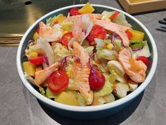 火炙海鲜沙拉-花时·炭火烧肉(东百中心A馆店)