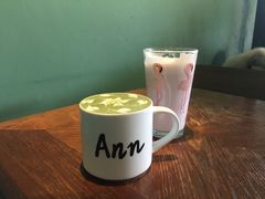 抹茶拿铁-ZooYoo佐佑咖啡(鼓楼店)