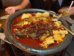 -探鱼·鲜青椒爽麻烤鱼(番禺万达店)