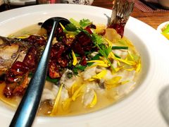 金汤酸菜海鲈鱼-肴约·花园式餐厅(湖里店)