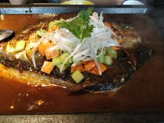 酱香烤鱼-探鱼·鲜青椒爽麻烤鱼(天一广场店)