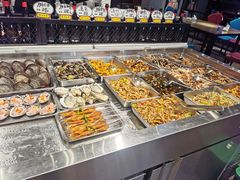自助取餐区-潮庭·大连海鲜·炭火烧烤·扇贝王(大连店)