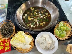 柴火鱼底料-姥家大锅台水库渔家