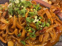炒羊杂-沙州食驿·非遗小吃夜市