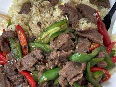 指天椒牛肉饭-好好滋味茶餐厅