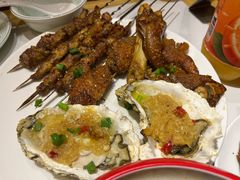 -龚海宝· 烧烤· 羊肉原切挂糊更好吃(庄市店)