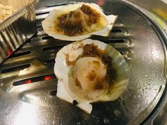 芝士焗扇贝-哈哈碳都·牛肋条无限自助烤肉(台江万达店)