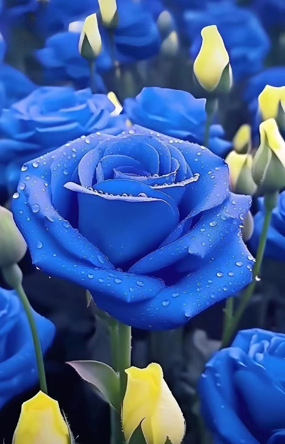 天天领红包 漂亮的东西无法抗拒,蓝色妖