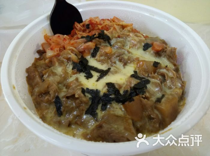 芝士咖喱牛丼饭