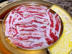 秘制黑猪五花-猪啊牛呀羊啊铜盘烤肉(正大广场店)