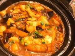 咸鱼鸡粒茄子煲-港丽餐厅(高德置地店)