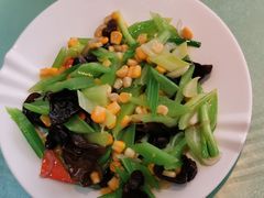 小木耳玉米炒西芹-日昌餐馆(德胜门店)