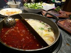 -热火朝天鲜切牛肉火锅(南强街巷店)