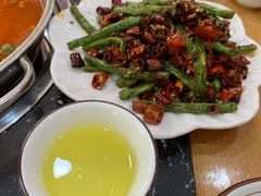 干煸四季豆-张氏特色豆花火锅酸汤鱼(江口店)