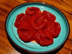 古道嫩牛肉-老牌坊云南鱼豆花火锅(爱建店)