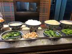 自助取餐区-上海大宁福朋喜来登酒店大堂吧(共和新路店)
