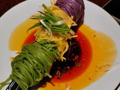 三色凉面-绿茶餐厅(蓝色港湾店)
