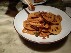 小炒藕片-绿茶餐厅(昌平悦荟店)