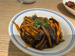 现炒鳝丝-君东记本帮面馆(天钥桥路店)