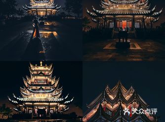看网友来这边打卡，我也来了，晚上看真好看