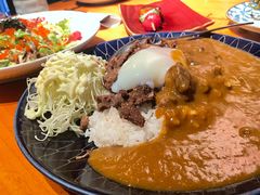 温泉蛋牛肉咖喱饭-醉虎传(南锣鼓巷店)