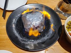 火焰豆腐包-朵朵开素食餐厅(后宰门街店)