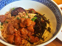 辣肉肉糜拌面-沪西老弄堂面馆(定西路店)