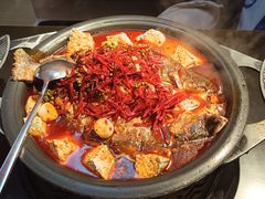 -探鱼·鲜青椒爽麻烤鱼(西南商都店)