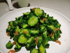 金钩海米炒脆瓜-船歌·鱼水饺青岛菜(金狮广场店)
