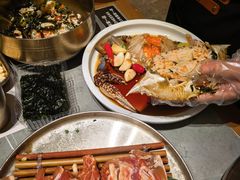 -草家酱蟹炭火烤肉店(珲春南路一店)