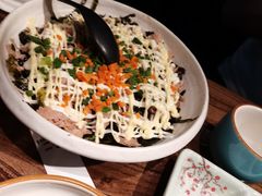 -明洞阿姨·韩式酱蟹烤肉·创意料理(三元桥店)