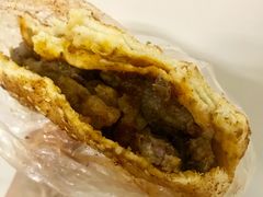 高炉烧饼-帖老大羊肉汤烩面烧烤(康复后街总店)