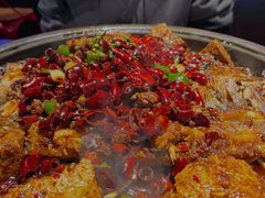 麻辣诱惑味豆花烤鱼-烤匠麻辣烤鱼(青羊万达店)