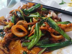 酱爆鱿鱼筒-明记海鲜大排档(巽寮湾店)