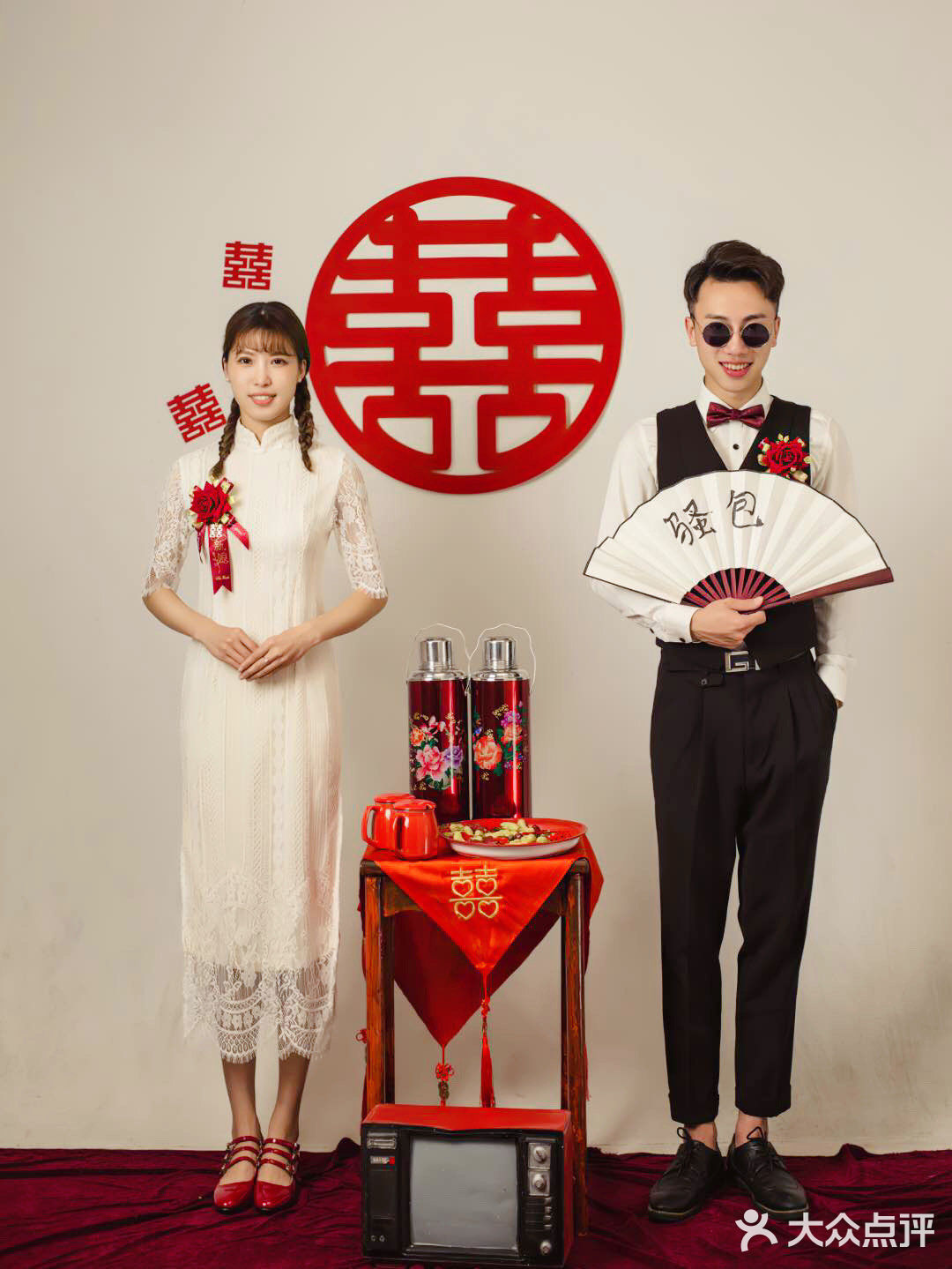 搞怪新🉑中式婚纱摄影要你好看！