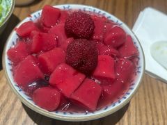 杨梅冰汤圆-李百蟹·江南蟹黄面(夫子庙店)