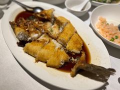 黄油花雕浸笋壳鱼-玫瑰厅上海菜(兴国路店)