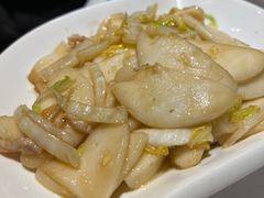白菜肉丝炒年糕-永兴餐厅(复兴中路店)