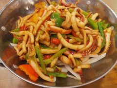 干锅鱿鱼-凤齐羊肉烩面馆