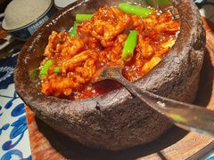 石锅杭椒牛蛙-桂满陇-十里风荷(合生汇店)