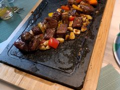 田园澳洲骰子牛肉-蜜桃花开·中西融合菜E&W(南长街店)