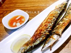 烤秋刀鱼-釜山火炉韩式炭火烤肉(欧洲城店)