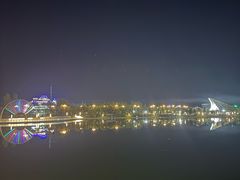 -布尔津河堤夜市
