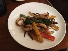酱爆鱿鱼须-听松楼·花园酒店·自助餐厅(红梅公园店)