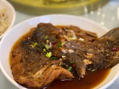 红烧划水-天乐农家鱼头王(天目湖店)